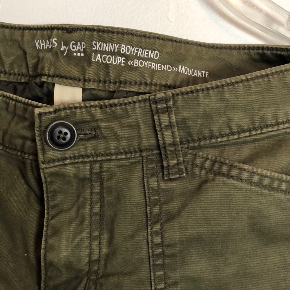 Skinny boyfriend Cargo Khakis